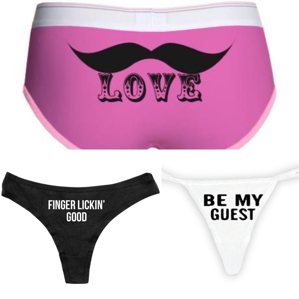 Sassy valentine's day panties